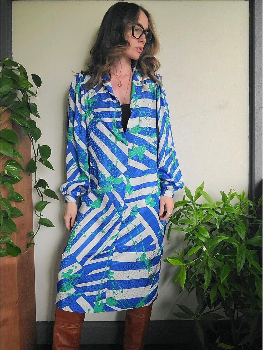 The Brooke Vintage 1970s Dress by Robert Janan M